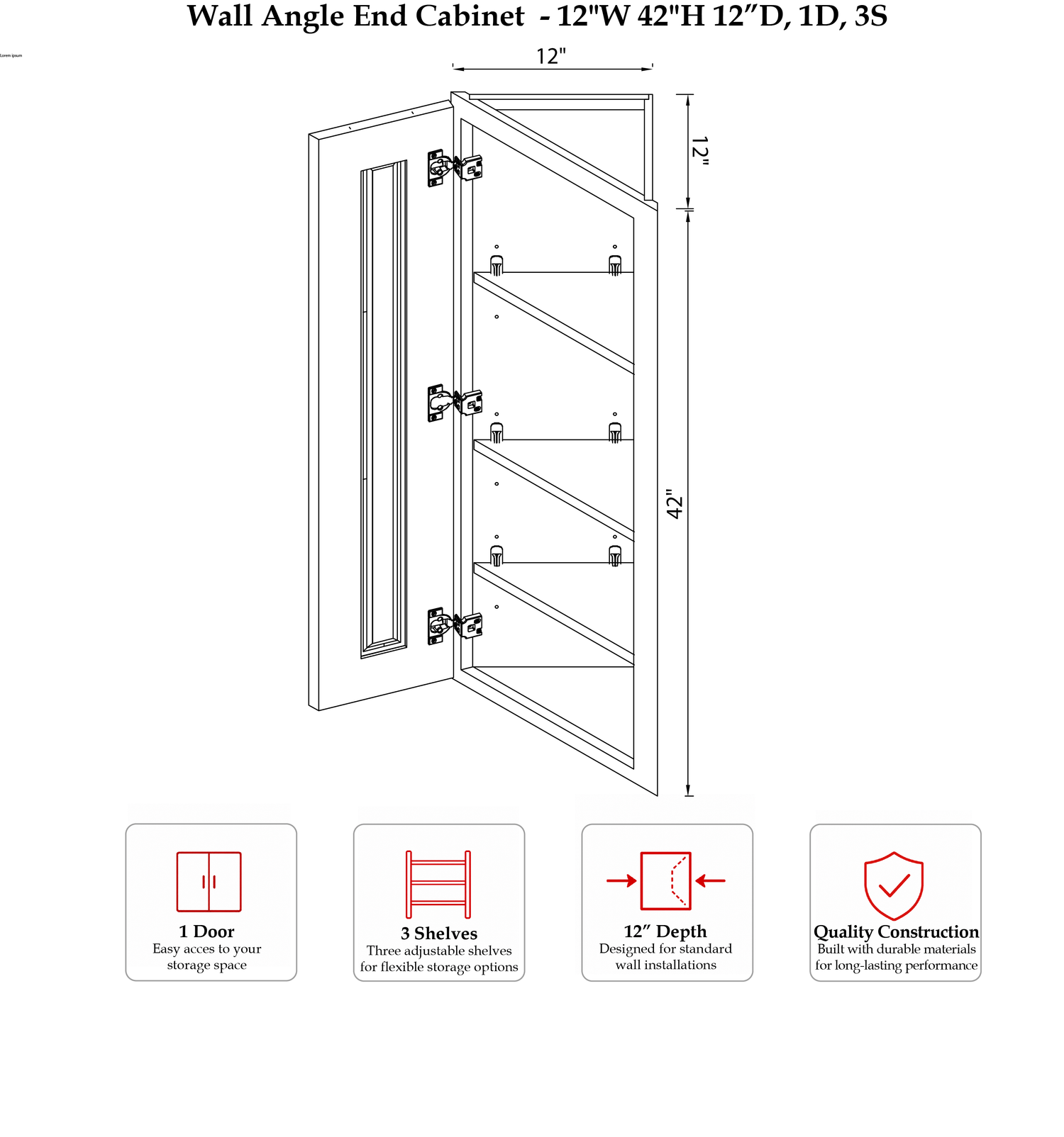 RHC-SIG-P-WAE1242 - Specification Drawing