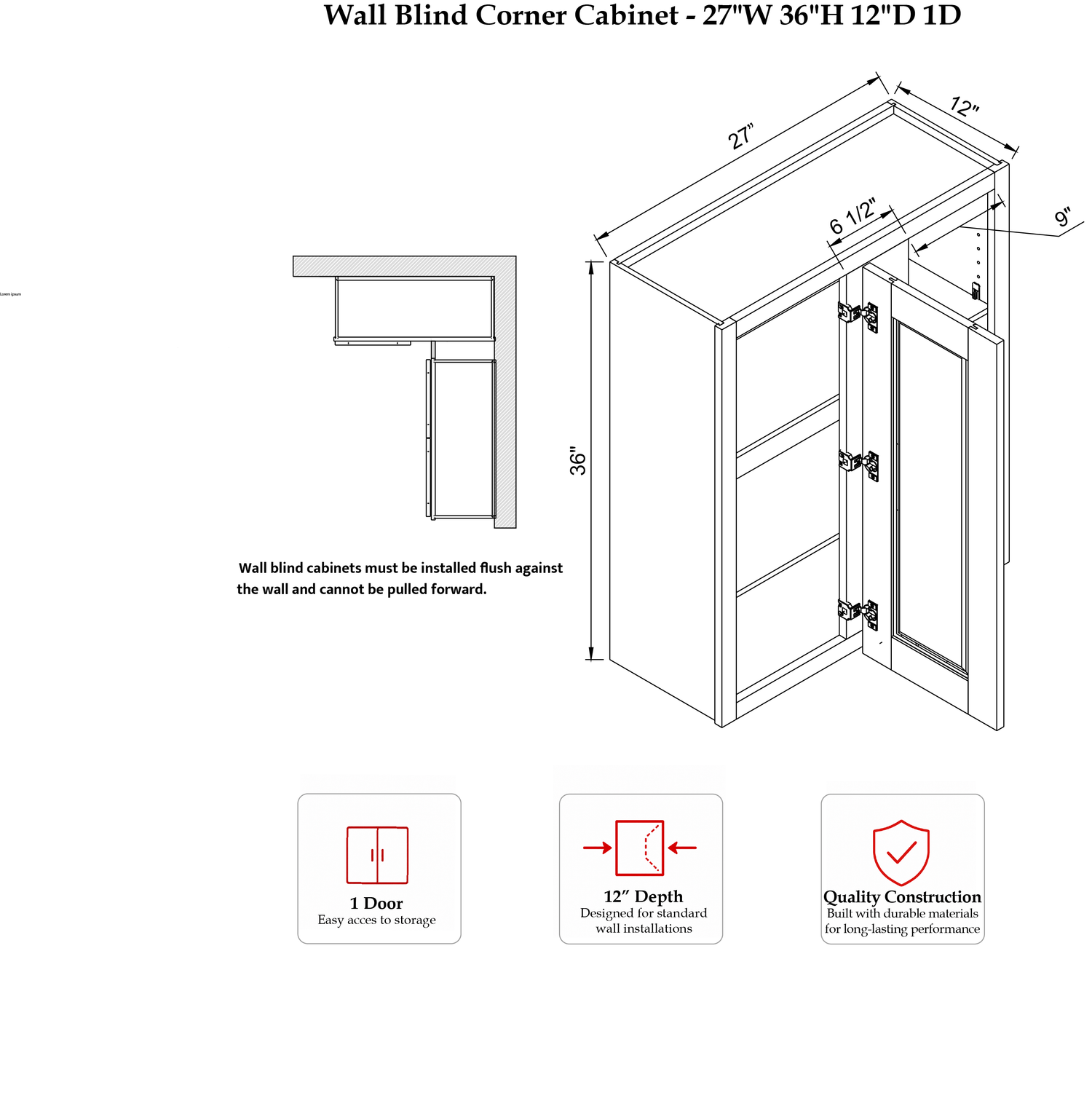 RHC-STU-L-WBC2736 - Specification Drawing