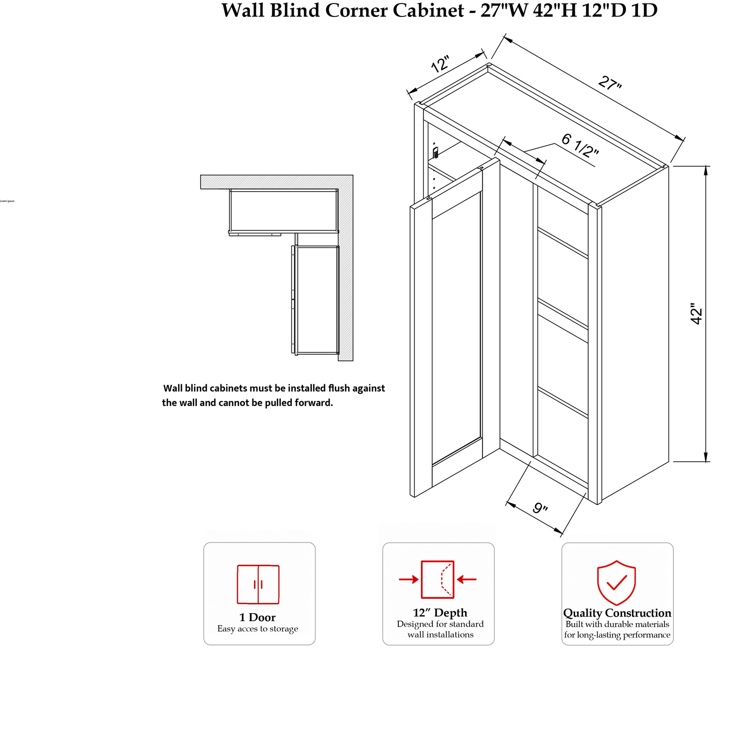 RHC-SIG-L-WBC2742 - Specification Drawing