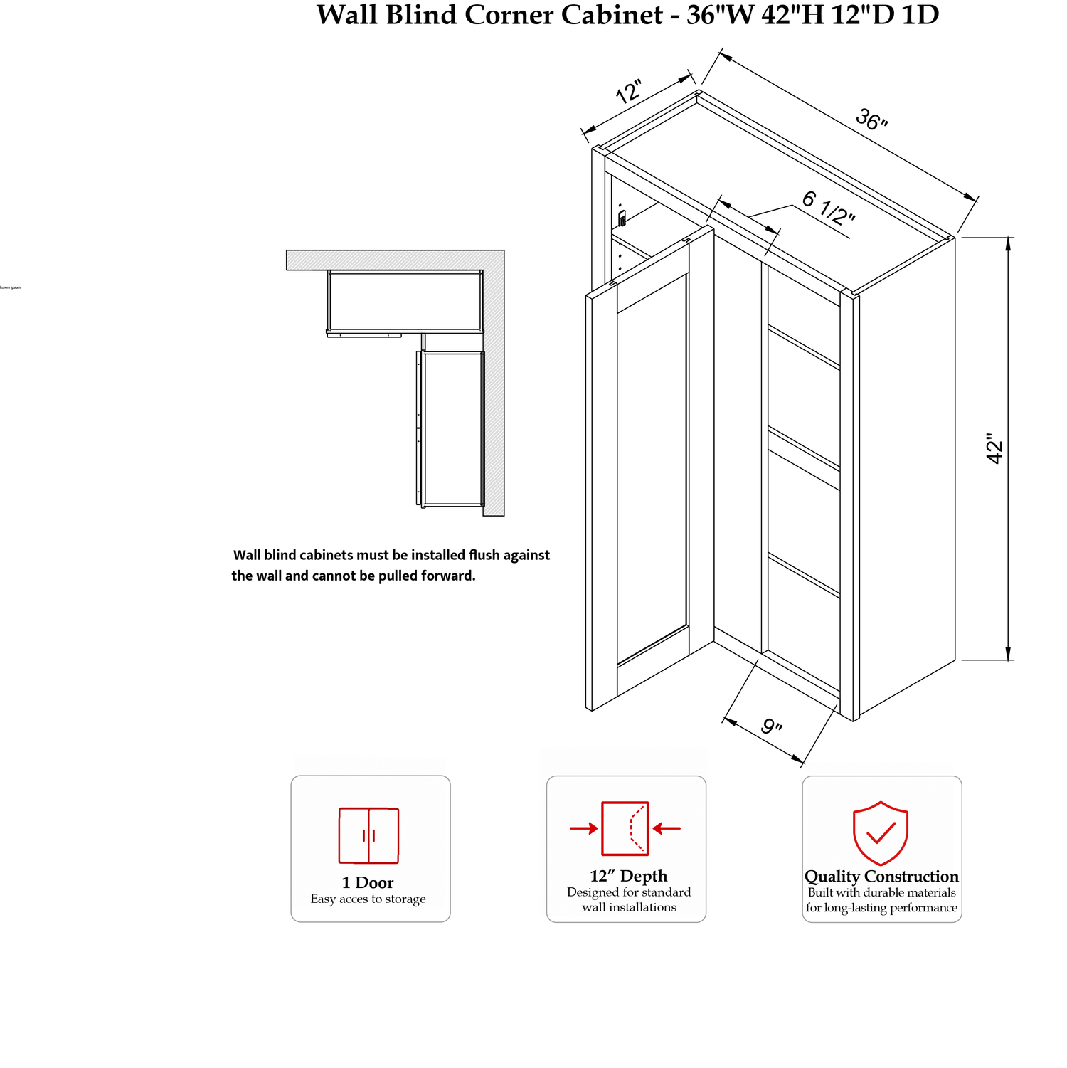 RHC-STU-F-WBC3642 - Specification Drawing