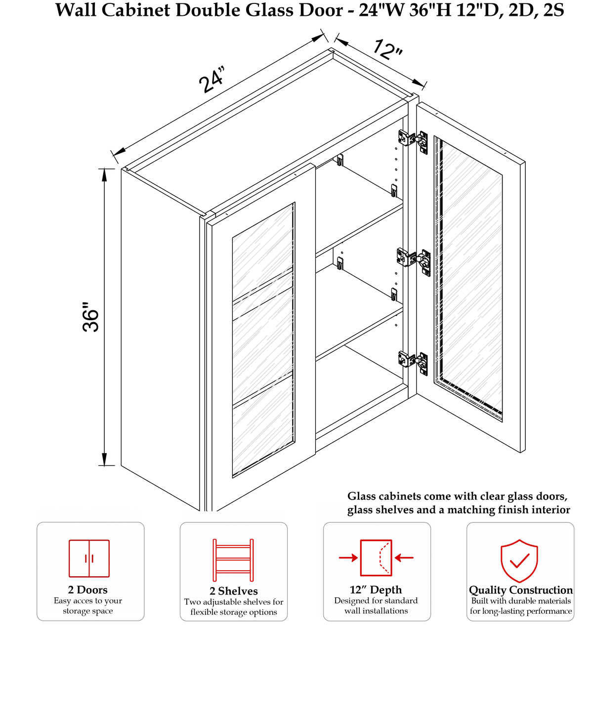 RHC-SIG-L-WDC2436GD - Specification Drawing