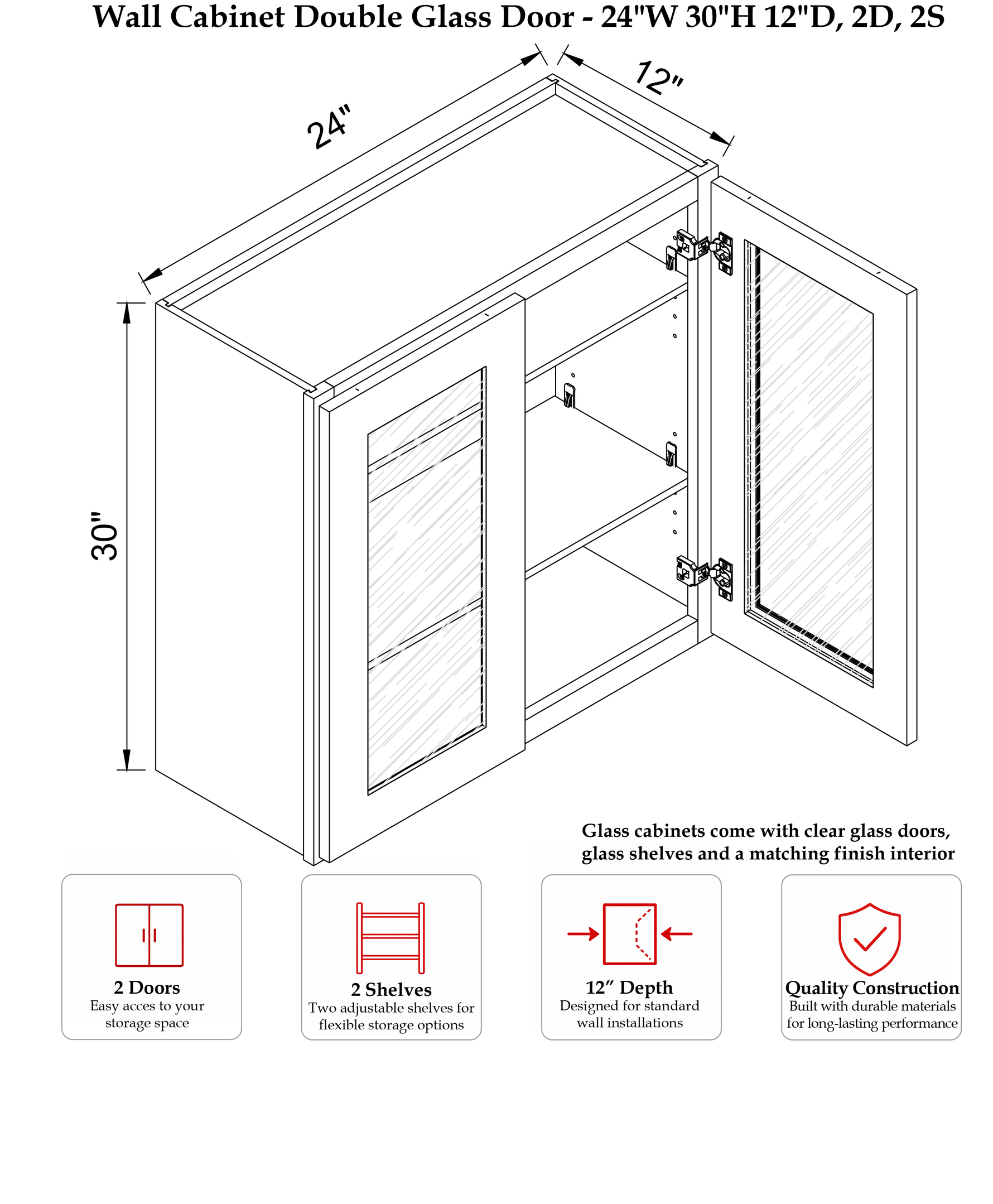 RHC-STU-L-WDC2430GD - Specification Drawing