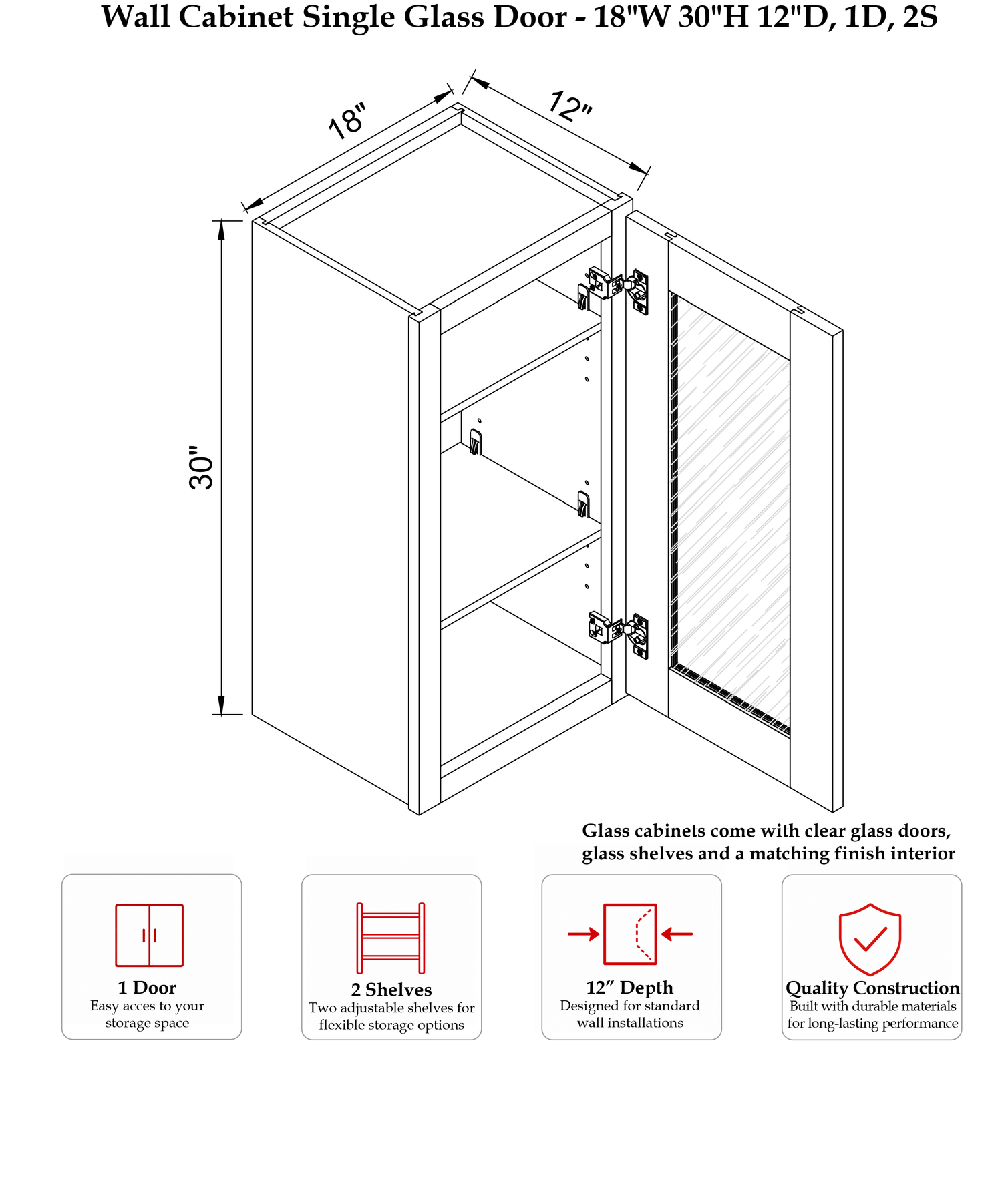 RHC-ERA-W-W1830GD - Specification Drawing