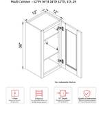 RHC-STU-L-W1236 - Specification Drawing