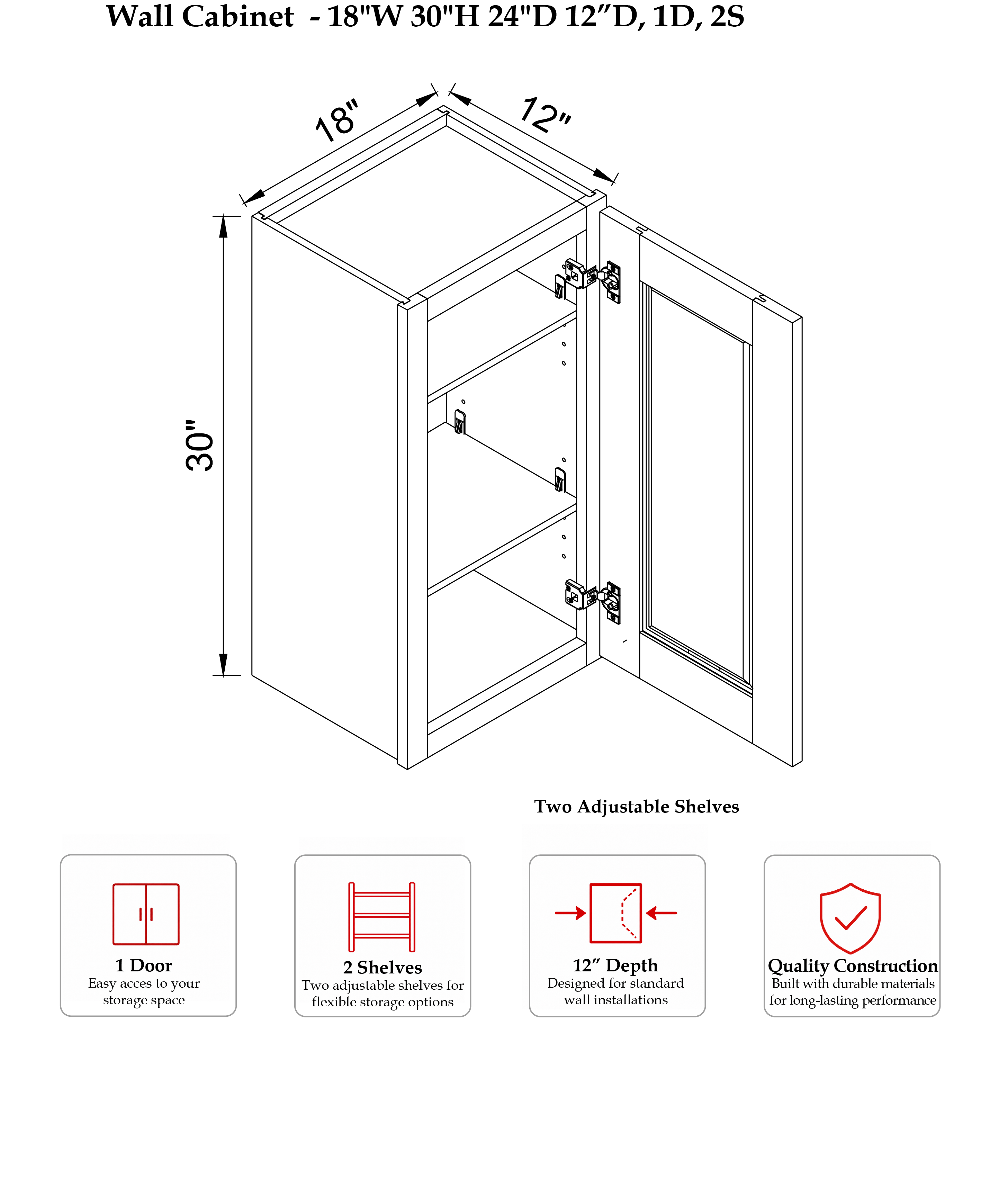 RHC-ERA-W-WXC1818 - Specification Drawing