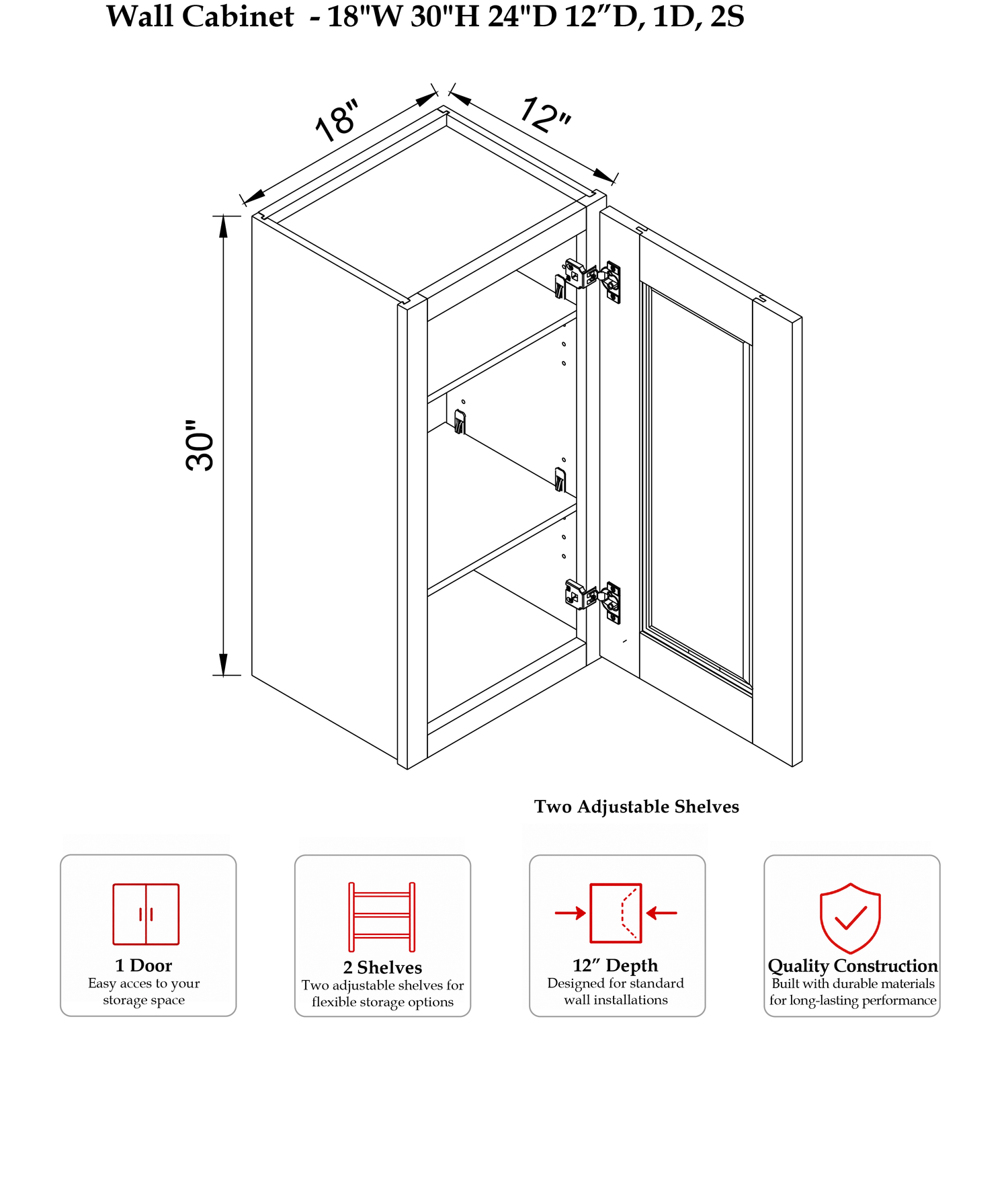 RHC-REG-O-WXC1818 - Specification Drawing