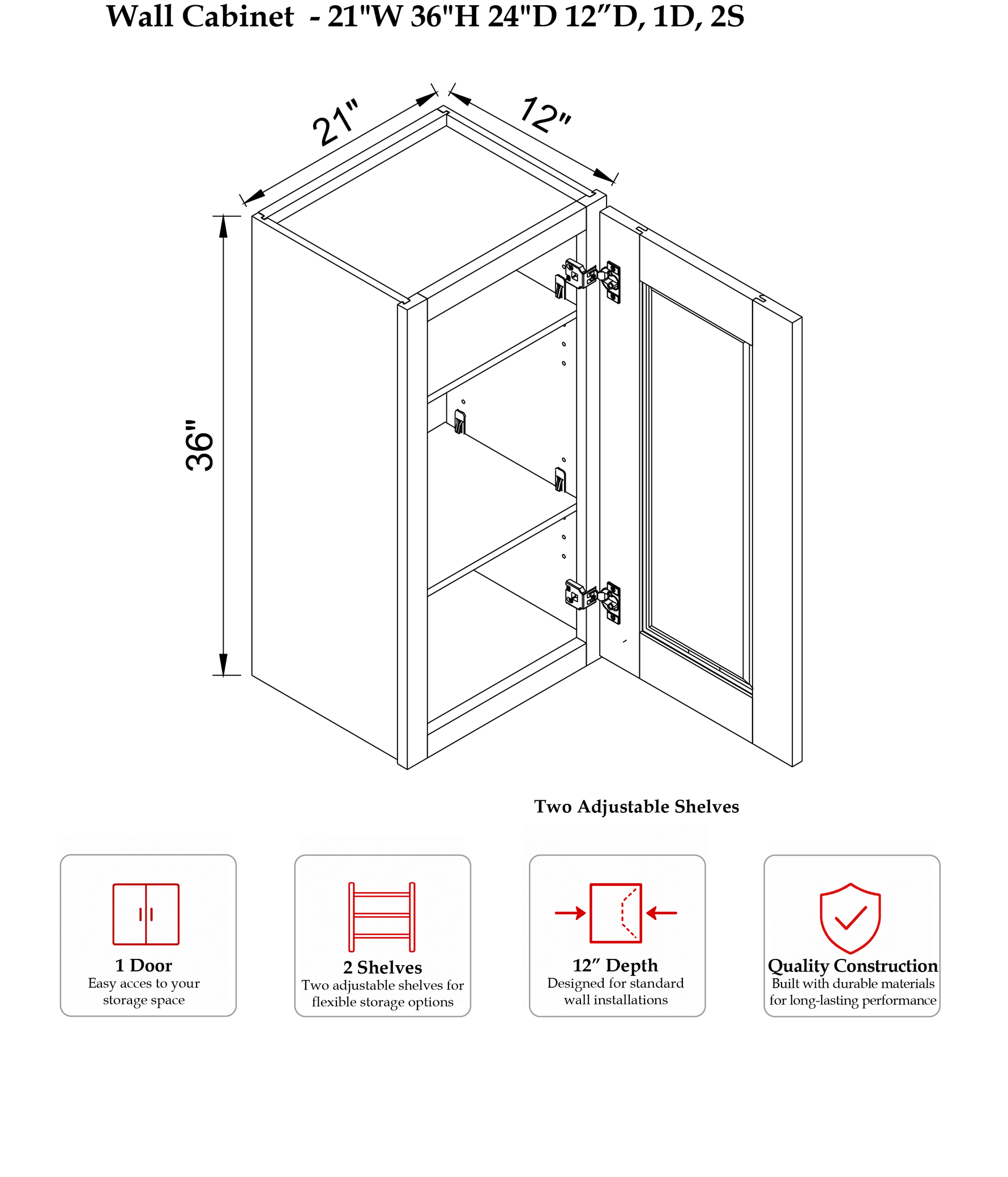 RHC-SIG-N-W2136 - Specification Drawing