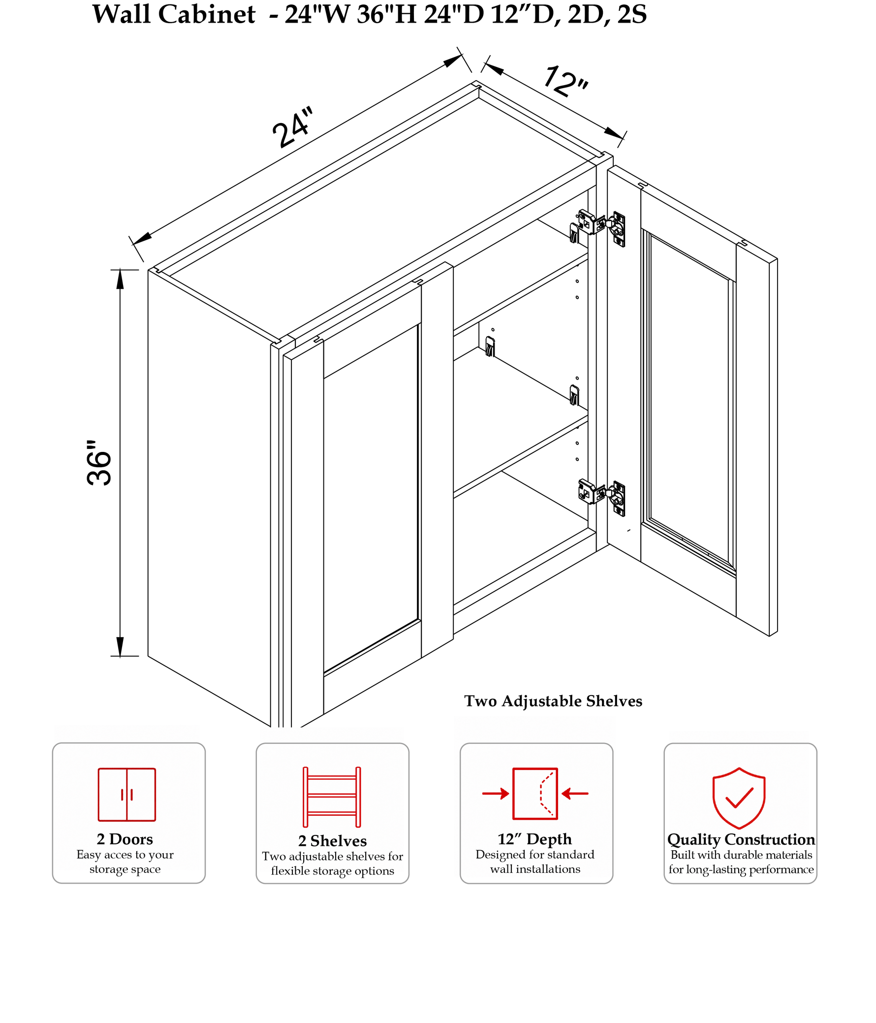 RHC-REG-O-WDC2436 - Specification Drawing
