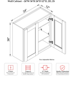 RHC-SIG-P-WDC2436 - Specification Drawing