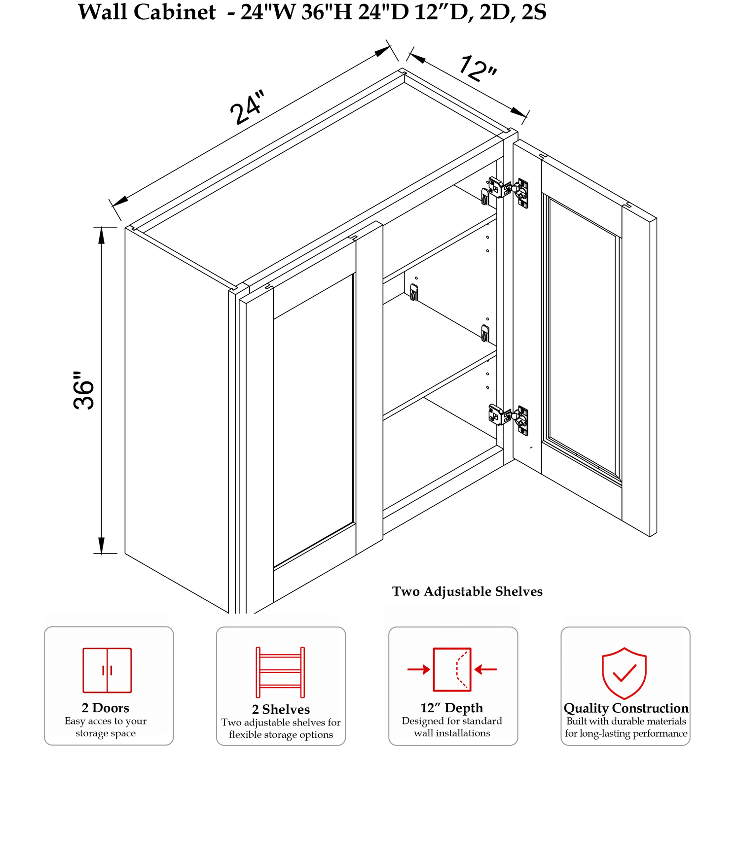 RHC-SIG-P-WDC2436 - Specification Drawing
