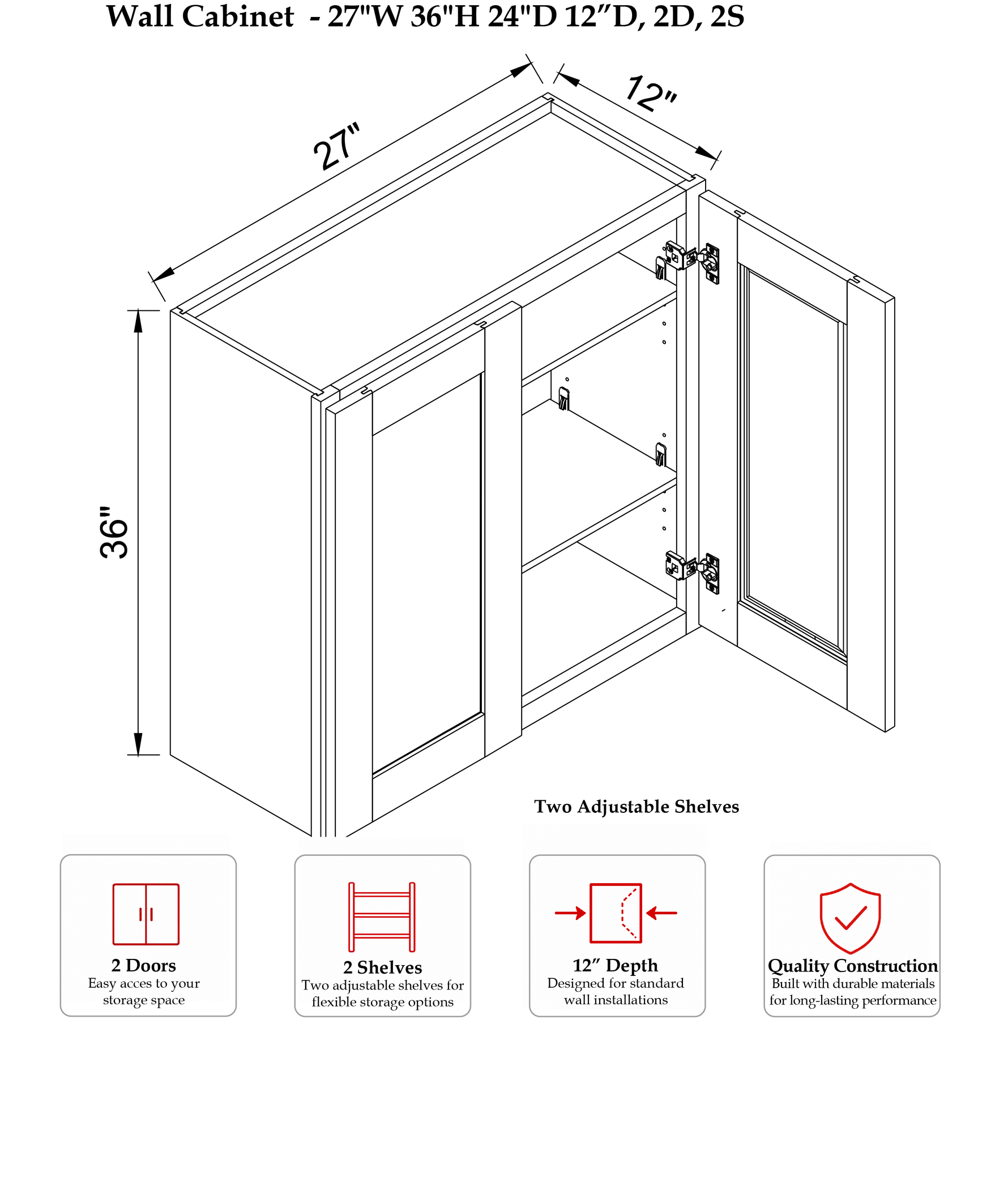 RHC-SIG-L-W2736 - Specification Drawing