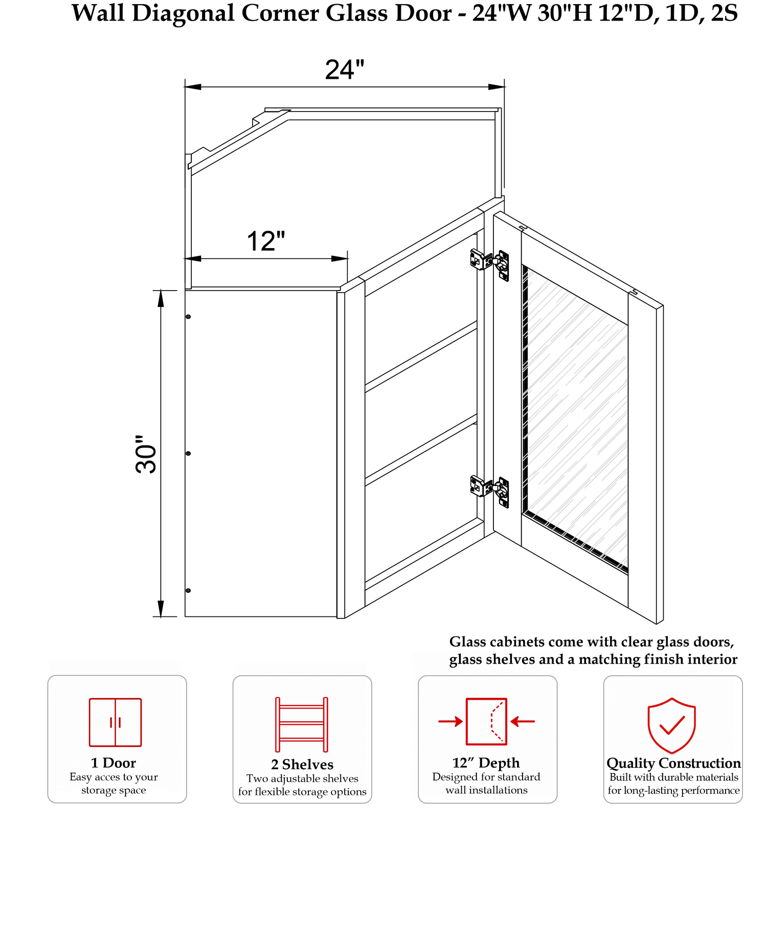 RHC-SIG-P-WMO3030 - Specification Drawing