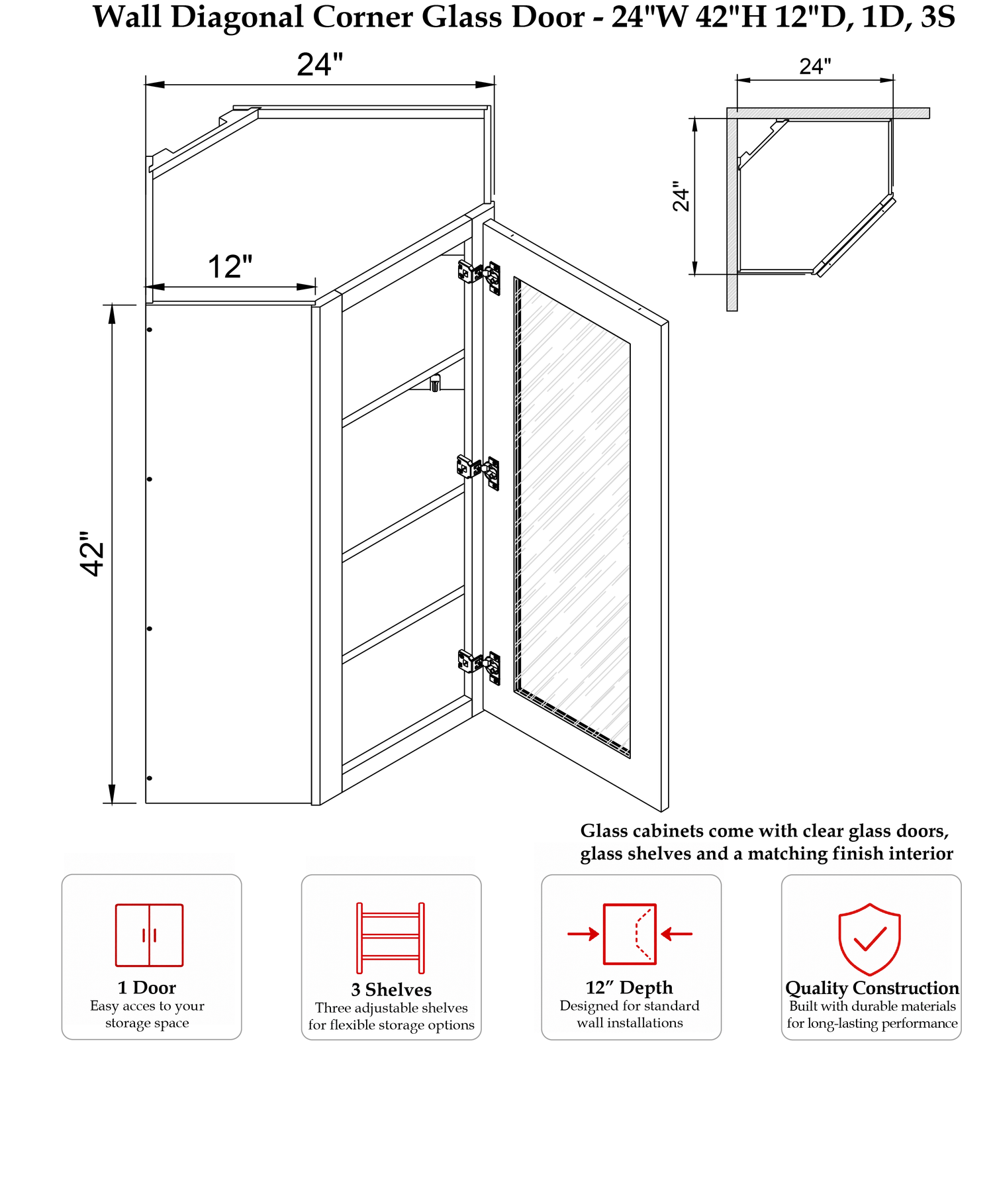 RHC-STU-L-WMO3042 - Specification Drawing