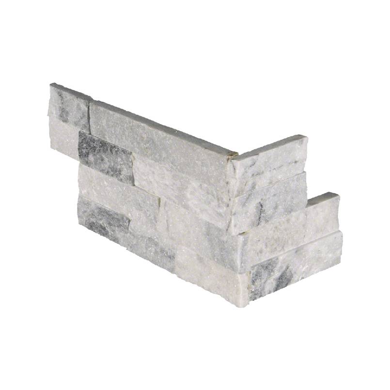 MSI Rockmount Alaska Gray marble splitface L-corner 6x18