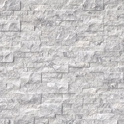 Arabescato Carrara splitface ledger panel 6x24