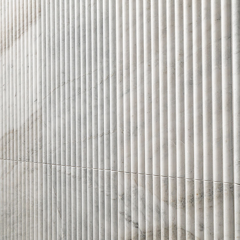 Arabescato Venato Milano Ribbo 12x24 honed - detail