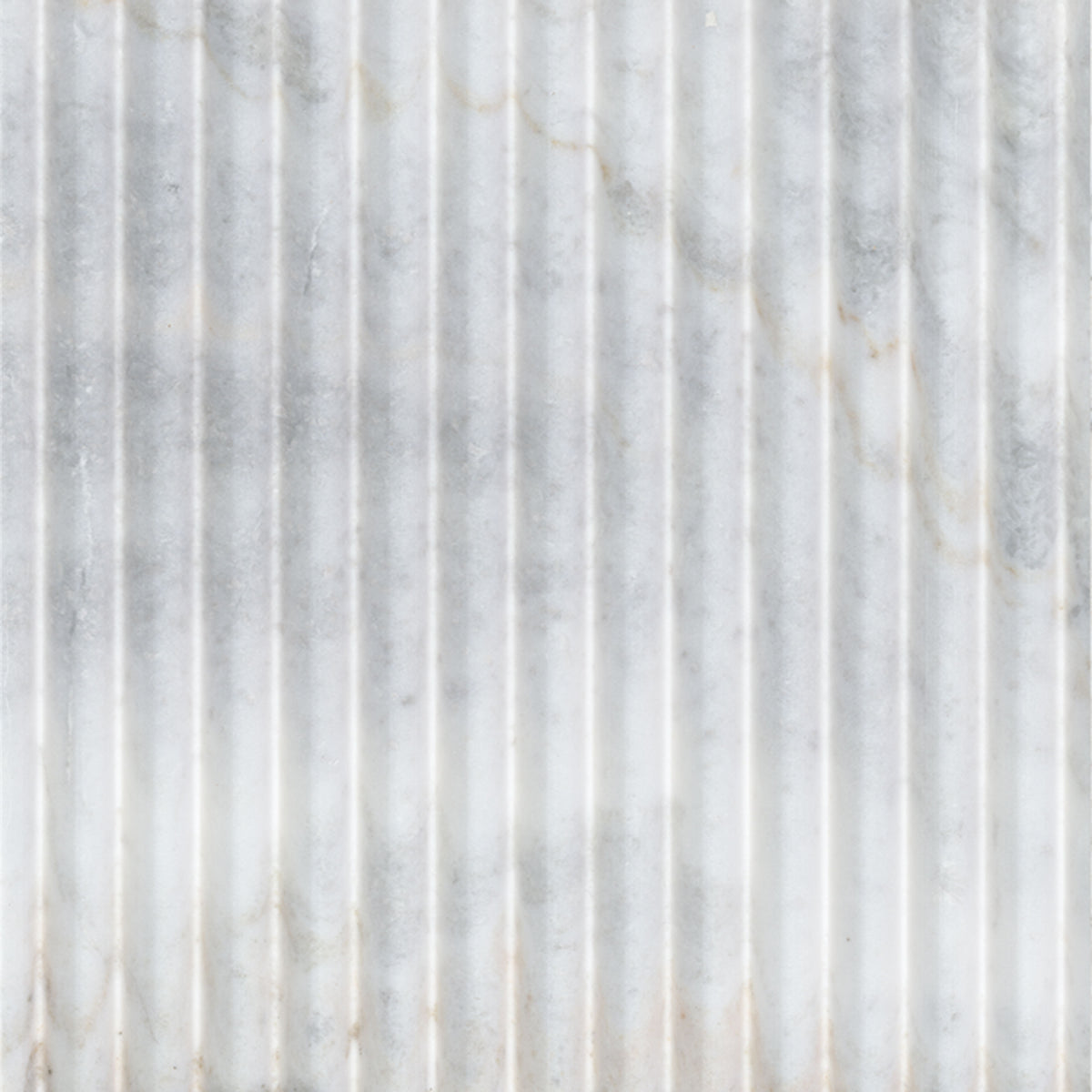 Arabescato Venato Valentino Fluto 12x24 honed fluted marble panel