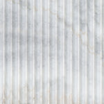 Arabescato Venato Valentino Fluto 12x24 honed fluted marble panel