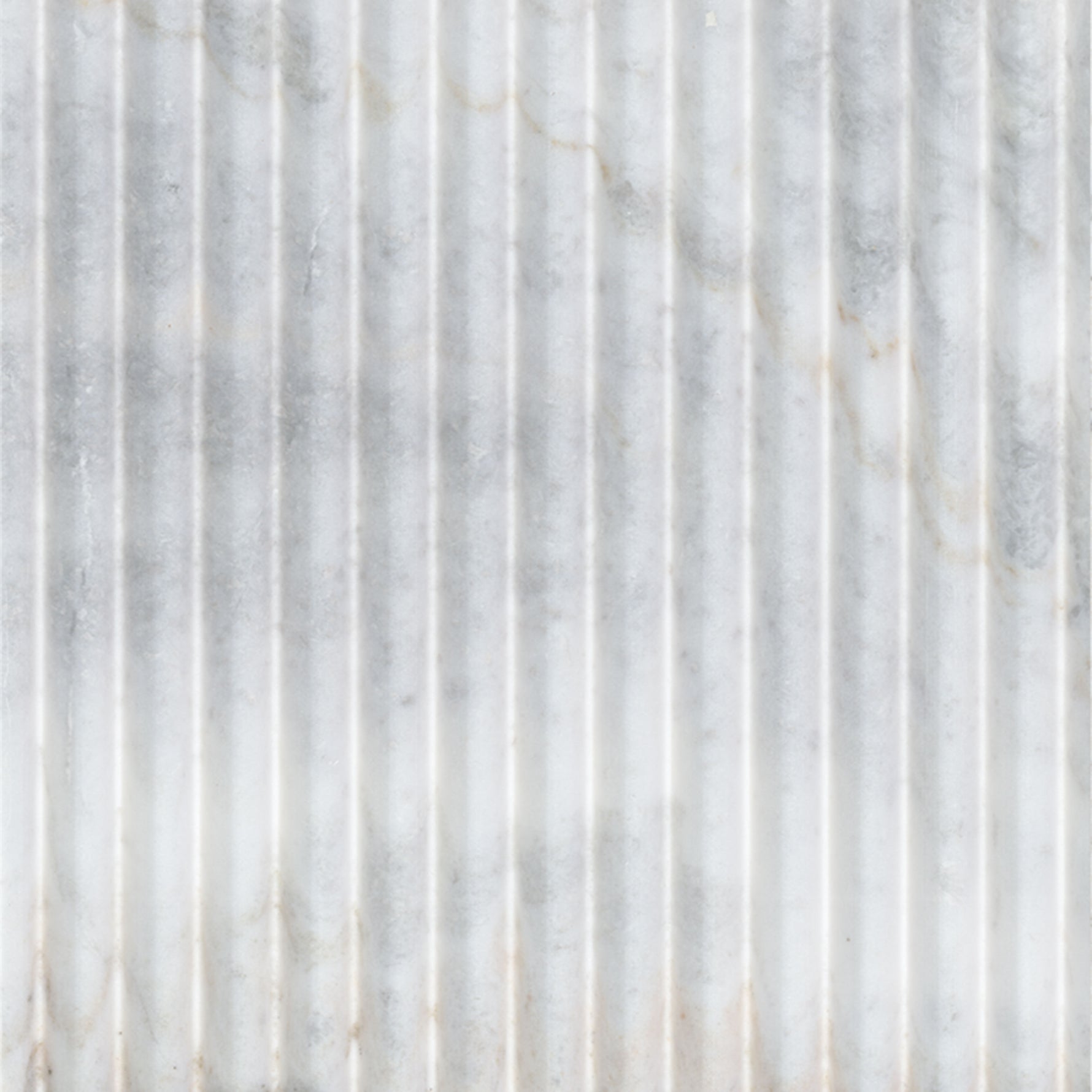 Arabescato Venato Valentino Fluto 12x24 honed fluted marble panel