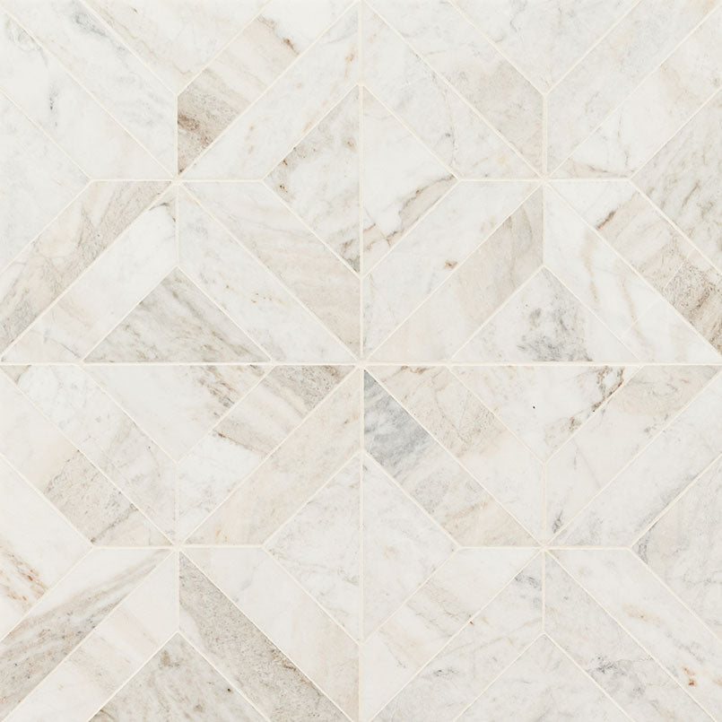 Arabescato Venato White Argyle honed - variations