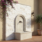 XL Rockmount Arabescato Venato panel - room scene