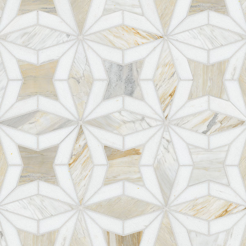 Athena Gold Estrella polished - angle view