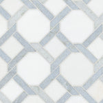 Azula Kaya polished marble mosaic