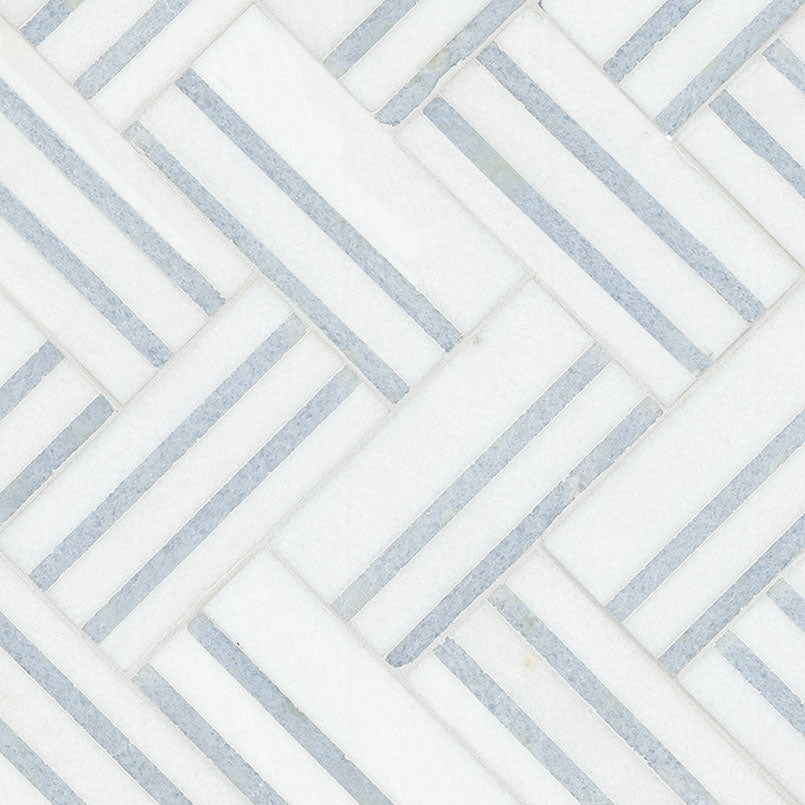 Azula Linea polished marble mosaic