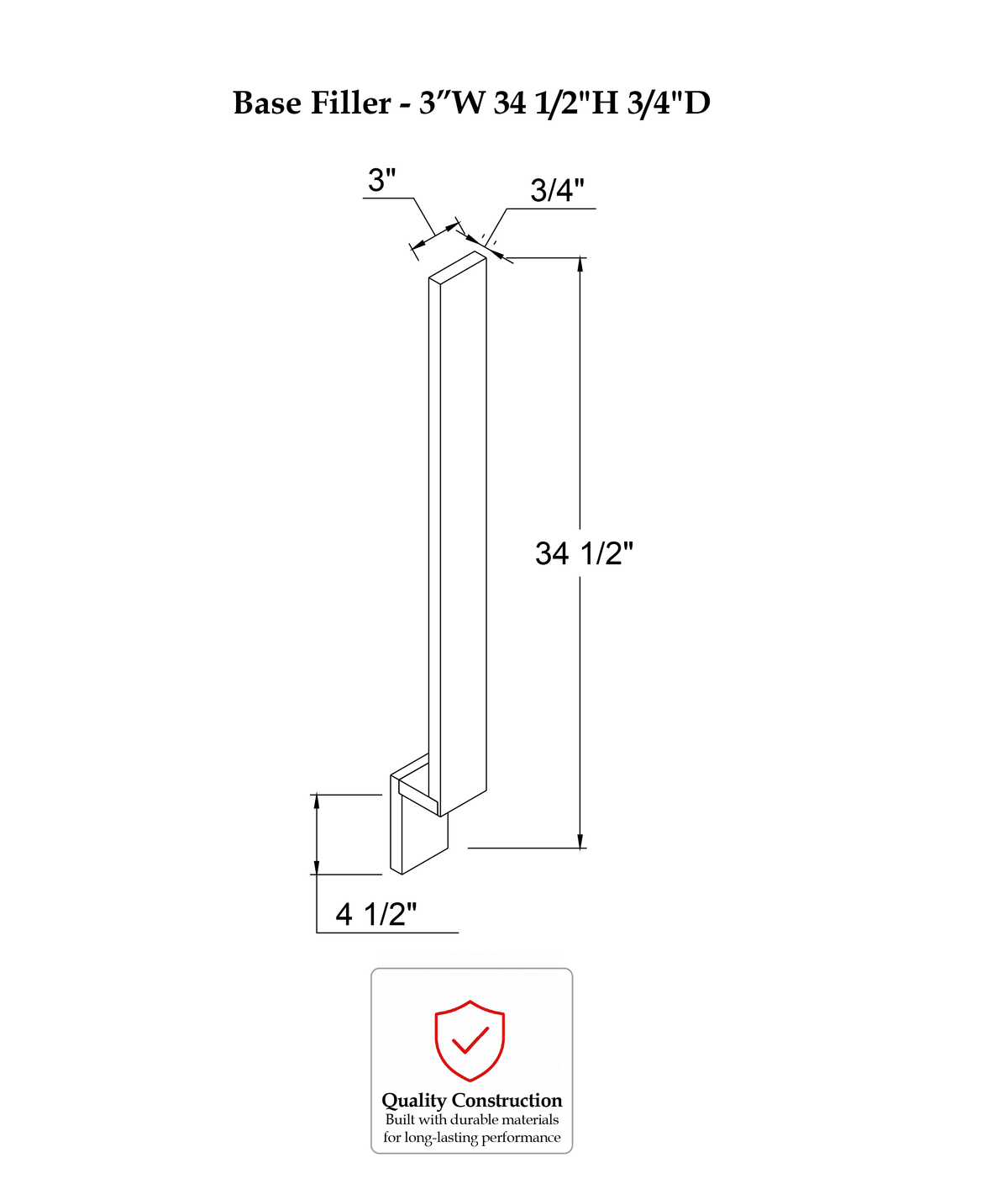 RHC-ERA-W-BF3 - Specification Drawing