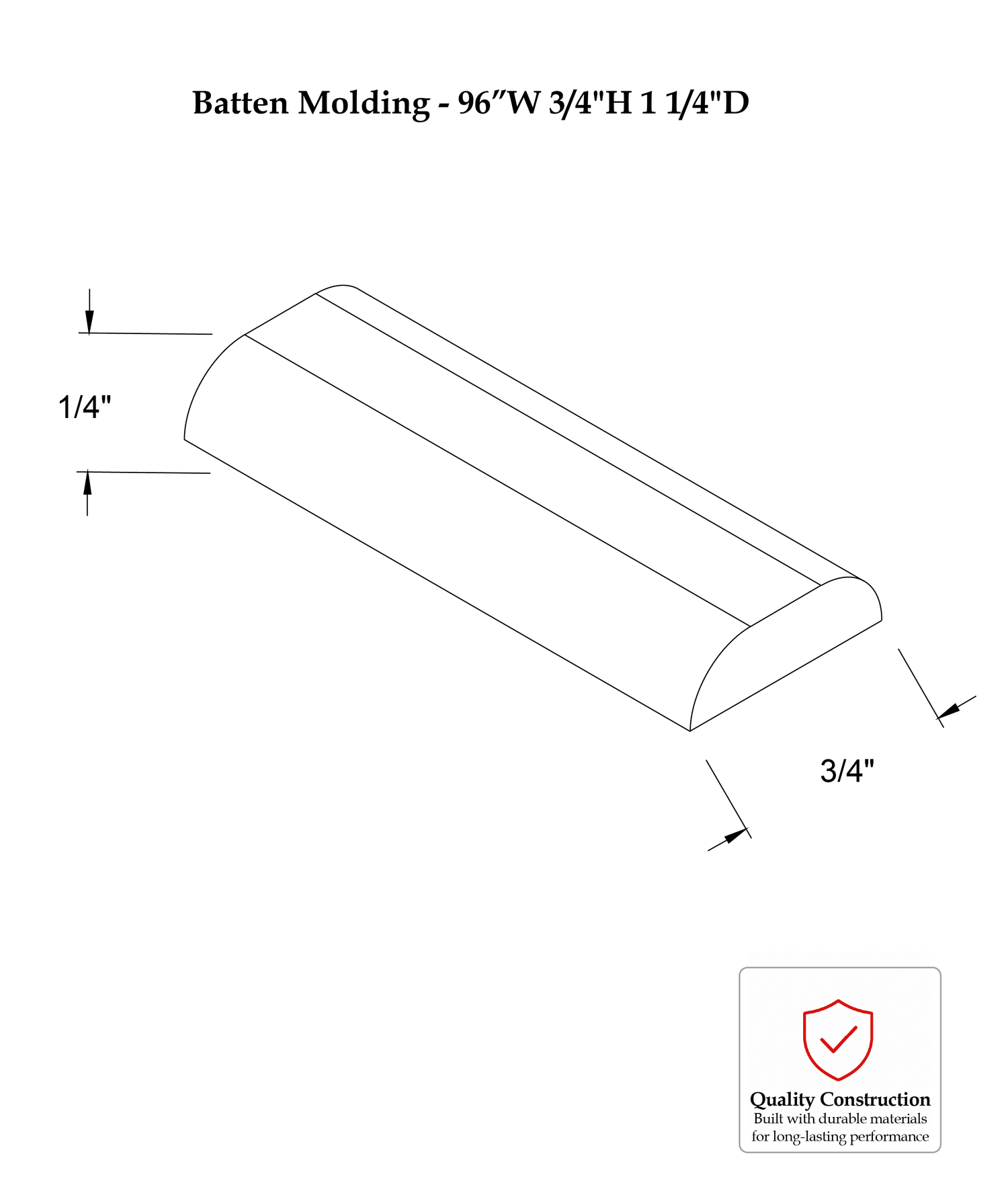RHC-SIG-G-BCM8 - Specification Drawing