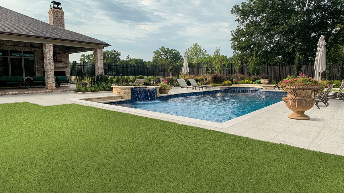 Livingstyle Beige porcelain outdoor hardscape