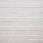 White 2-1/3x10 Matte