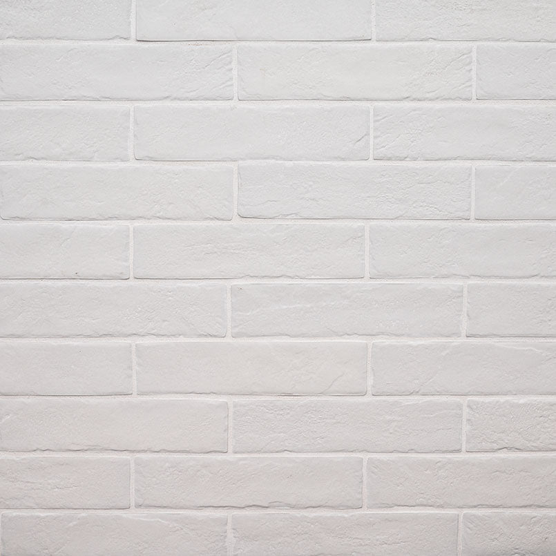 White 2-1/3x10 Matte