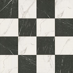 Casa Duet Calacatta Marquina Checkered
