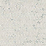 Carrara Porcelain Penny Round Matte