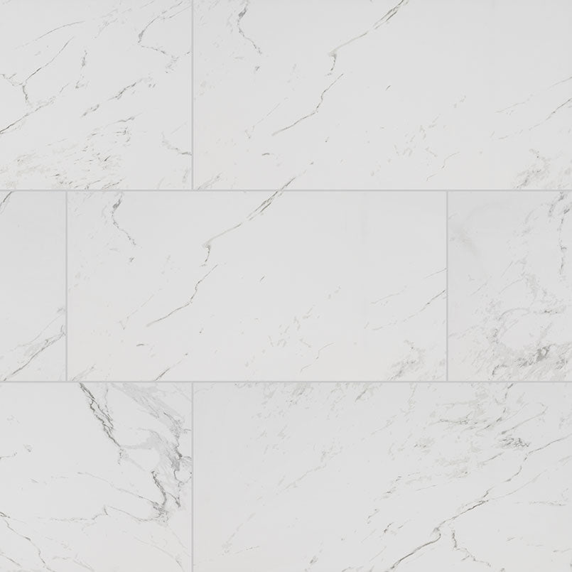 Pietra Carrara porcelain detail
