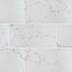 Praia Carrara porcelain detail
