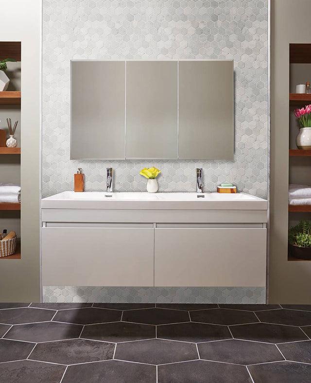 MSI Carrara Marble Mosaics – Hexagon, Herringbone & More