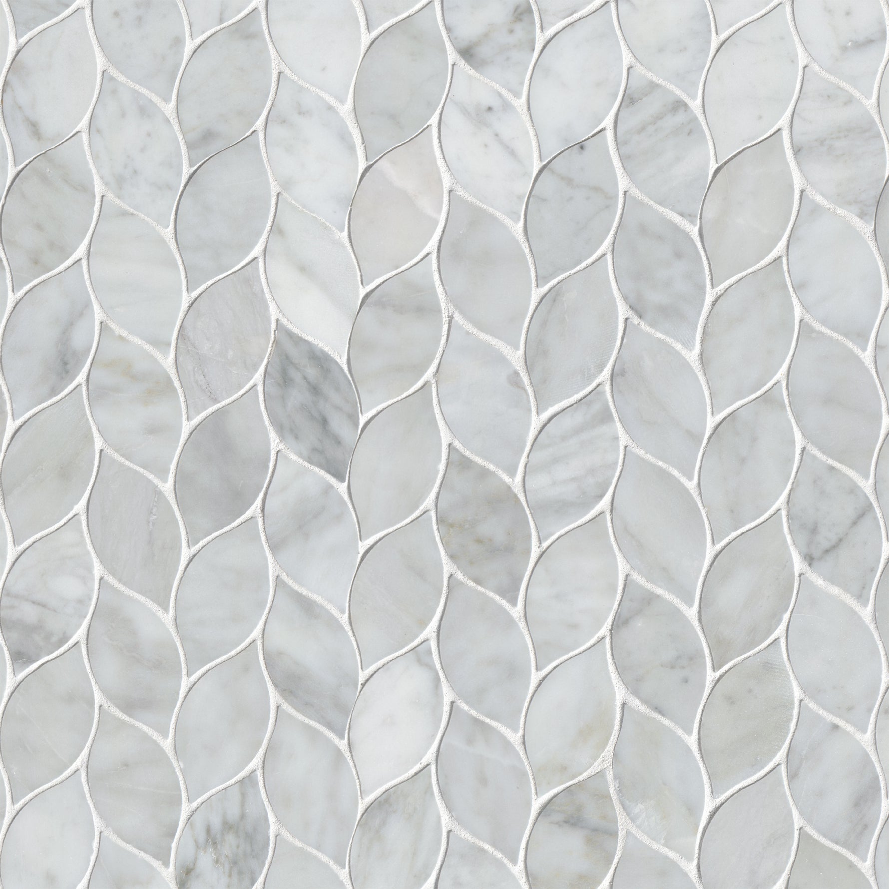 Carrara White Blanco Pattern Honed