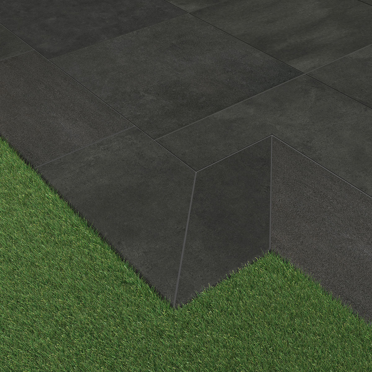 MSI Arterra Cementique Graphite hardscape scene