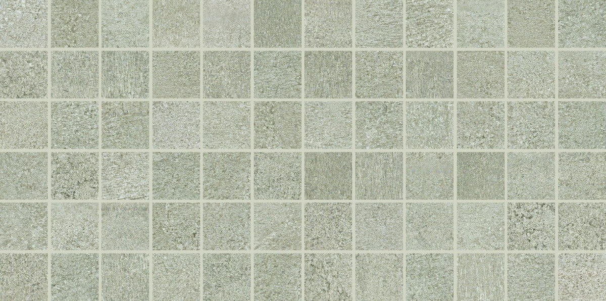 Daltile Reminiscent Souvenir Gray 2″×2″ ceramic mosaic