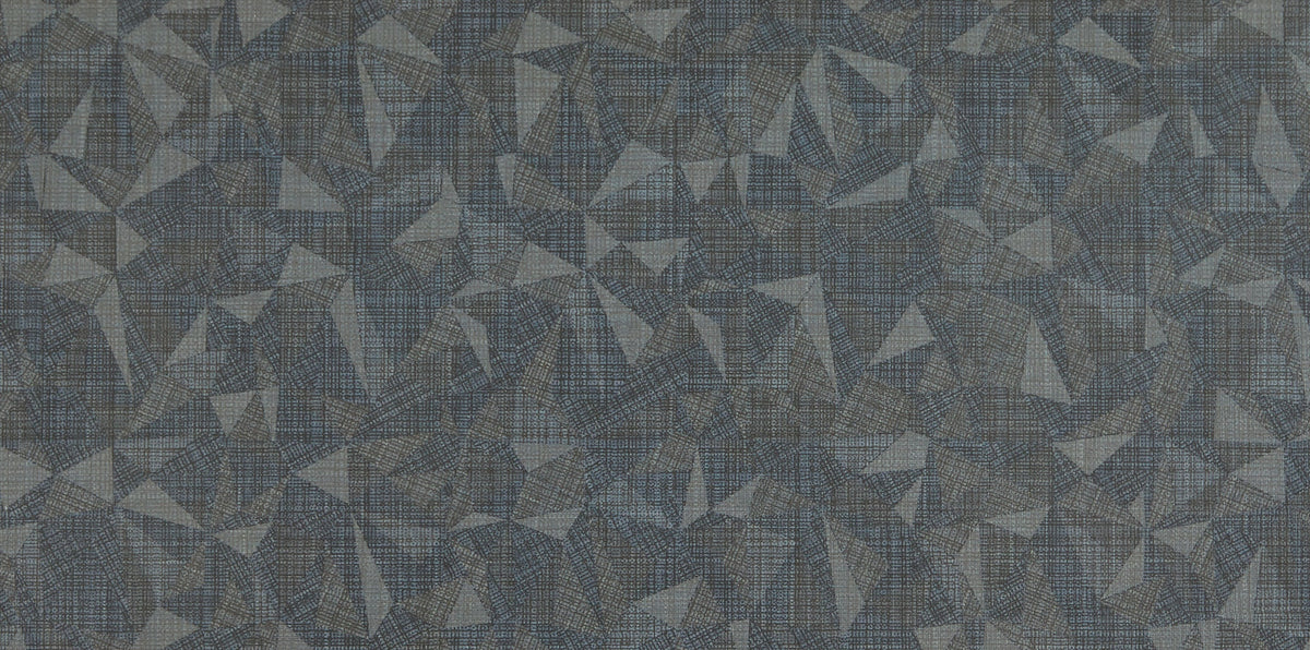 Daltile Fabric Art Midnight Steel Prism 12x24 matte porcelain tile