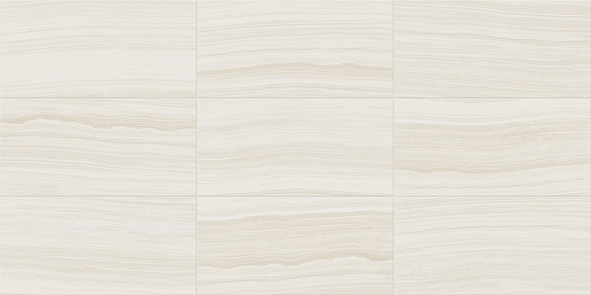 Daltile Santino Bianco 12x24 matte fabric-look porcelain tile