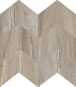 Daltile Famed Luxe marble-look chevron mosaic