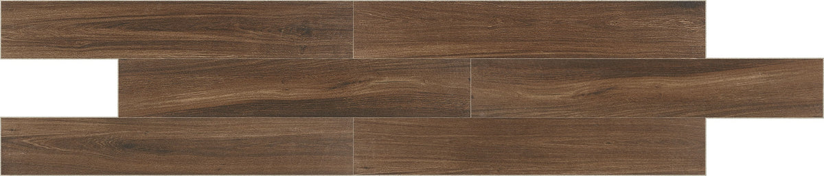 Daltile Saddle Brook XT Walnut Creek XT 6x36 wood-look porcelain plank tile