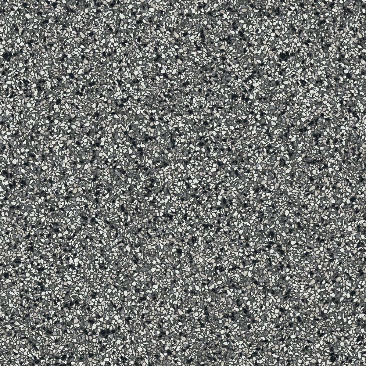 Daltile Modernist Knoll Charcoal terrazzo-look tile