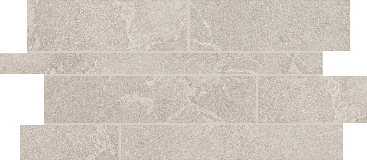 Daltile Enlite Awaken random linear porcelain mosaic