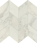 Daltile Famed Diamond marble-look chevron mosaic