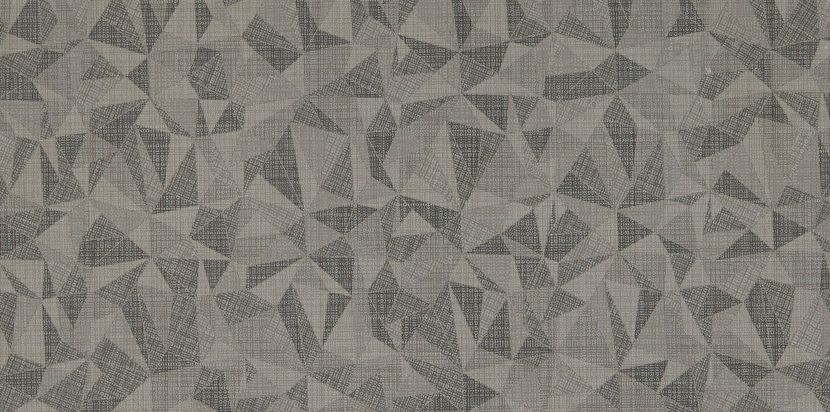 Daltile Fabric Art Ashen Steel Prism 12x24 matte porcelain tile