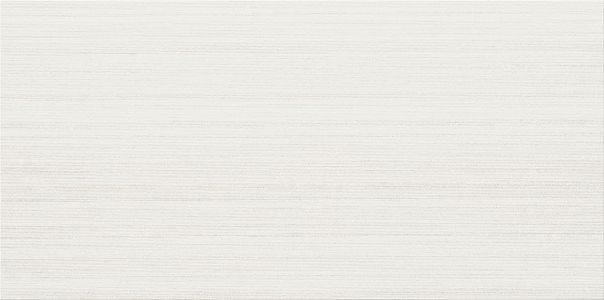 Daltile Fabric Art Modern Linear White 12x24 matte porcelain tile